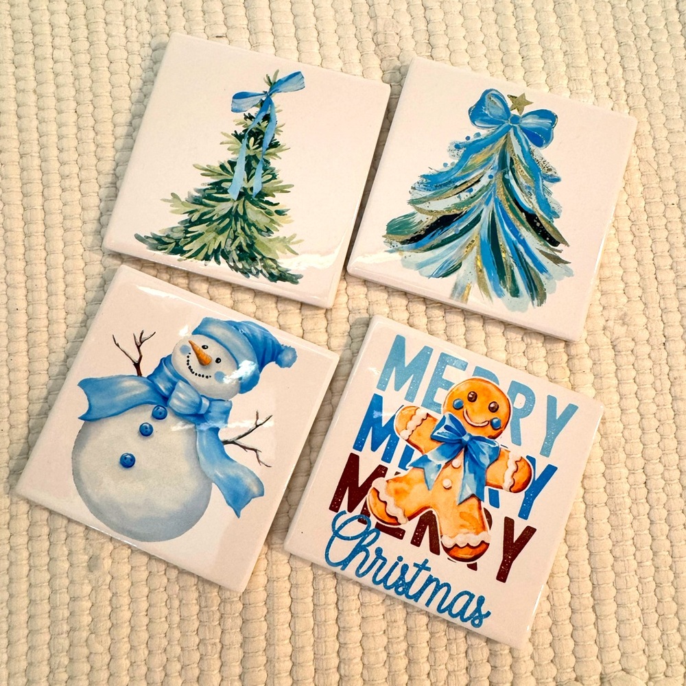 Set of 4  coasters